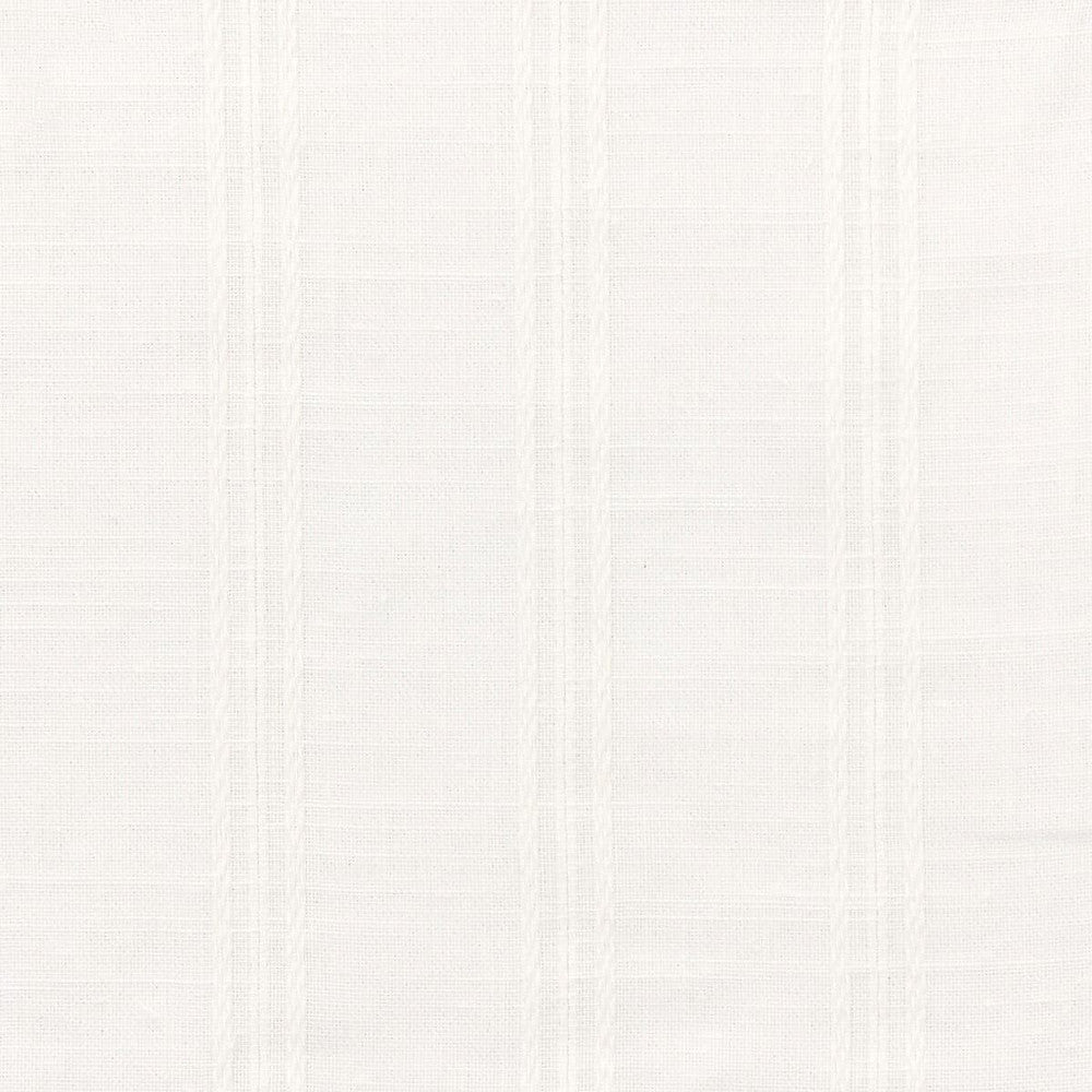 Cheyenne 1 Eggshell by Stout Fabric COLOR MY WINDOW ALABASTER/PARCHMENT 74%POL 26%COT TURKEY Horizontal: 2.25 and Vertical: 0 59 in - Fabric Carolina -