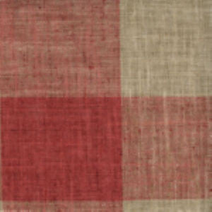 Chicago Red Pepper 548 by Norbar Fabric JESSUP 100% POLYESTER INDIA 10 1/4"V 9 1/8"H 54 - Fabric Carolina -