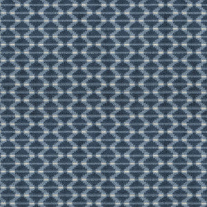 Chili 3 Navy by Stout Fabric