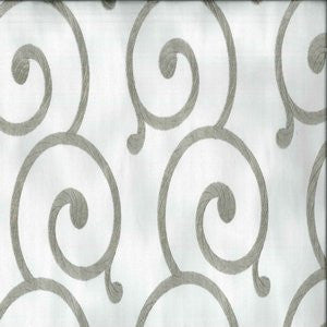 Chip Grey by Norbar Fabric 80% COTTON 20% VISCOSE RAYON INDIA 7 3/4"V 12 3/4"H 51 - Fabric Carolina -