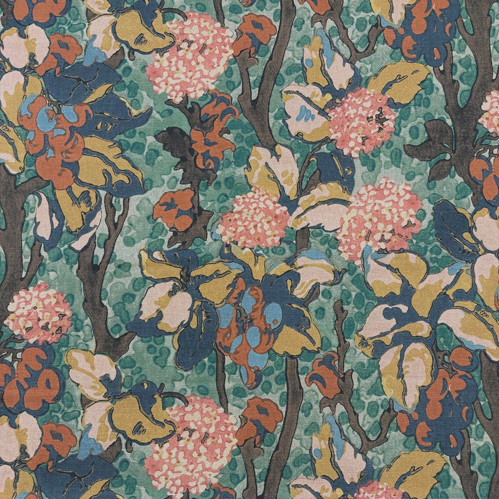 Chitza Garden by Magnolia Designer Fabric - 55% Linen, 45% Cotton Spain 51000 Horizontal: 27 and Vertical: 22 54 - Swanky Fabrics -