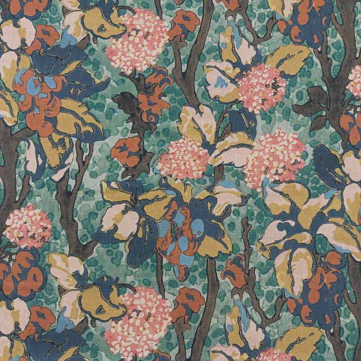 Chitza Garden by Magnolia Designer Fabric - 55% Linen, 45% Cotton Spain 51000 Horizontal: 27 and Vertical: 22 54 - Swanky Fabrics -