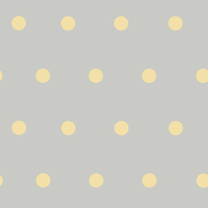 Kenley Peach Polka Dots Wallpaper by Lucky Day