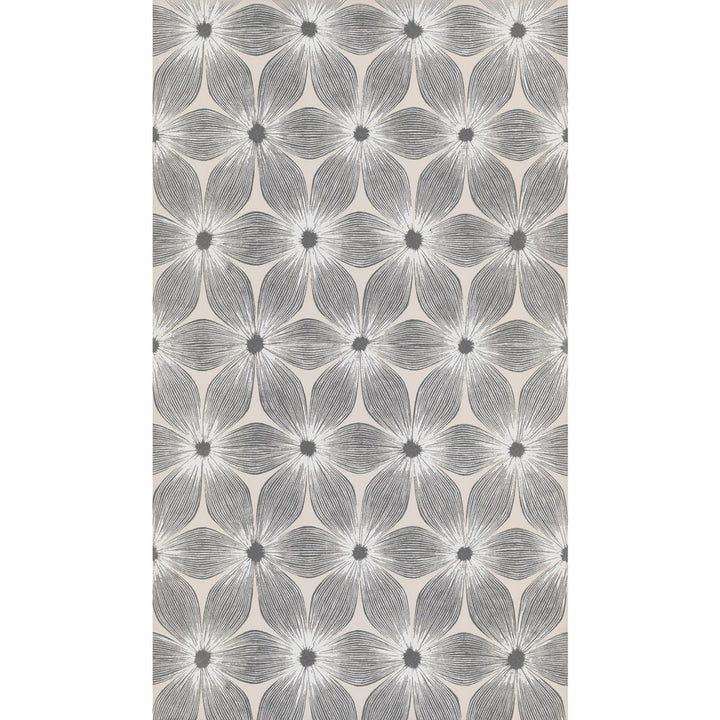 Everlasting White & Silver Wallpaper by Candice Olson Candice Olson Modern Artisan II Covers about 57.8 square feet 21-in by 33-ft long roll Unpasted 21 - Fabric Carolina -