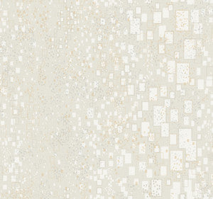 Gilded Confetti Cream Wallpaper by Candice Olson