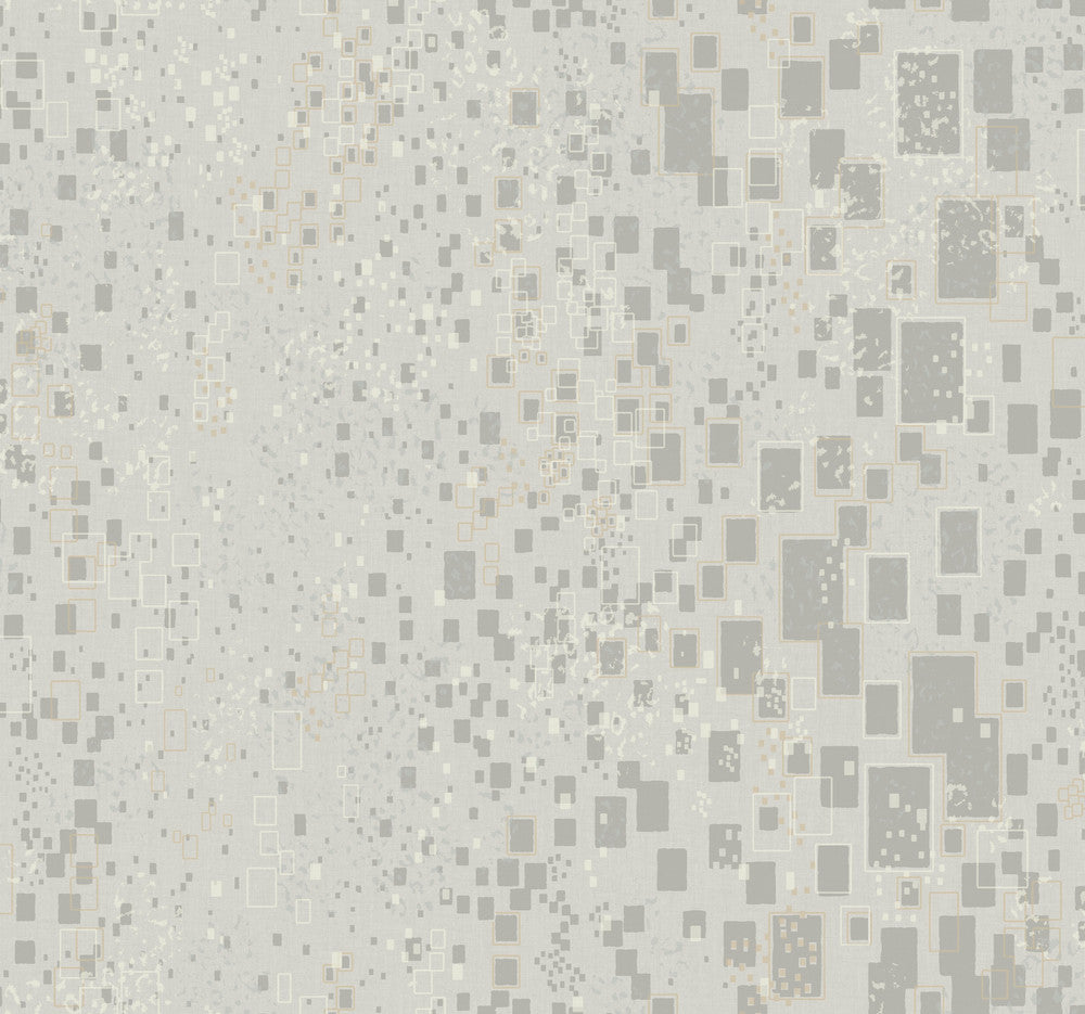 Gilded Confetti Silver & Grey Wallpaper by Candice Olson Candice Olson Modern Artisan II Covers about 60.8 square feet 27-in by 27-ft long roll Unpasted 25.25 - Fabric Carolina -