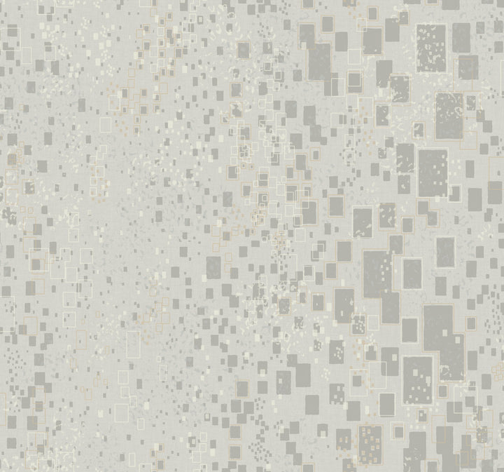 Gilded Confetti Silver & Grey Wallpaper by Candice Olson Candice Olson Modern Artisan II Covers about 60.8 square feet 27-in by 27-ft long roll Unpasted 25.25 - Fabric Carolina -