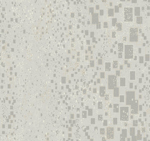 Gilded Confetti Silver & Grey Wallpaper by Candice Olson