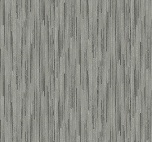 Bargello Dark Grey Wallpaper by Candice Olson