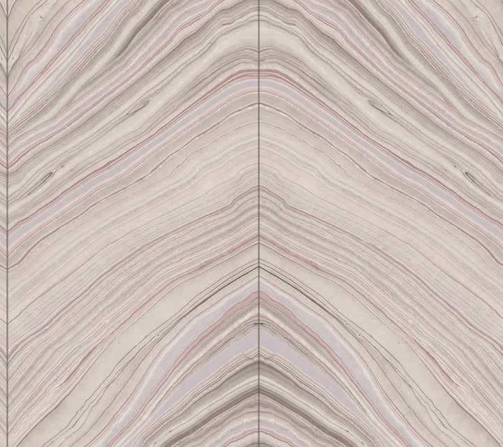 Onyx Strata Pink & Purple Wallpaper by Candice Olson Candice Olson Modern Artisan II Covers about 60.8 square feet 27-in by 27-ft long roll Unpasted 24 - Fabric Carolina -