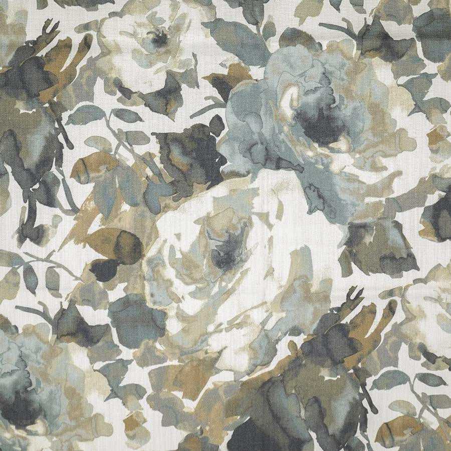 Covent Garden # 523 Pond by Maxwell Fabric Print Gallery Ii 100% COTTON INDIA V-25.8" H-27.6" 55" - Fabric Carolina -