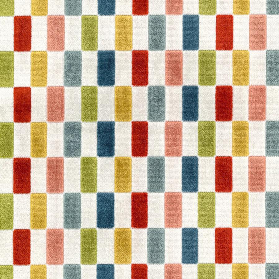 Cavareno # 646 Candy by Maxwell Fabric PERFORMANCE CUT VELVETS 57% RAYON
43% POLYESTER INDONESIA V-2.5"H- 2.5" 57" - Fabric Carolina -