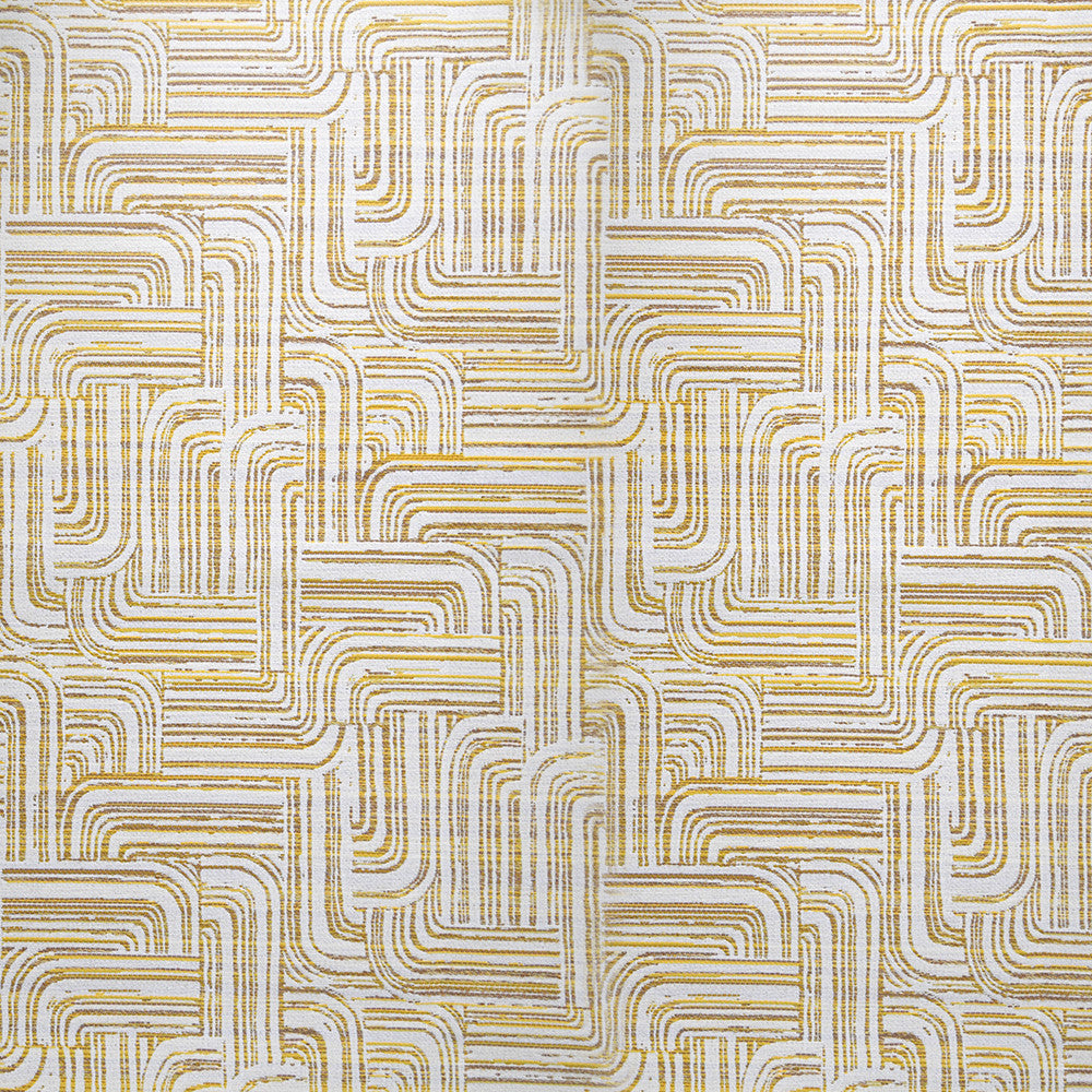 Crypton Stella # 304 Mostarda by Maxwell Fabric Crypton Ringsets USA V- 16.8" H- 14.25" 55" - Fabric Carolina -