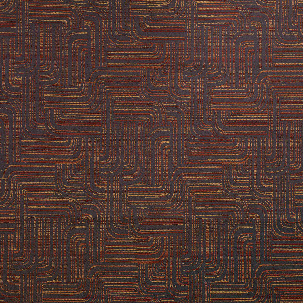 Crypton Stella # 306 Ember by Maxwell Designer Fabric Crypton Ringsets USA V- 16.8" H- 14.25" 55" - Swanky Fabrics -