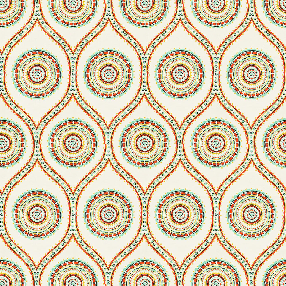 Cipher 1 Spice by Aoc Fabric Aoc Fabric Cipher 1 SpiceFabric RAINBOW LIBRARY MANGO/CAYENNE INDIA </p><p>Repeat: H: 6.750, V: 13.250 54 in - Fabric Carolina -