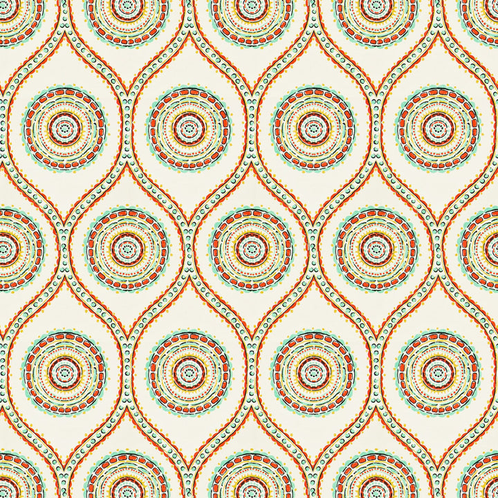 Cipher 1 Spice by Aoc Fabric Aoc Fabric Cipher 1 SpiceFabric RAINBOW LIBRARY MANGO/CAYENNE INDIA </p><p>Repeat: H: 6.750, V: 13.250 54 in - Fabric Carolina -