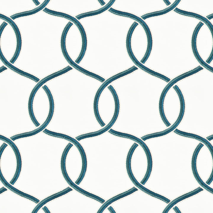 Circumstance 2 Lake by Stout Fabric COMFORTABLE LIVING BLUEBIRD/INDIGO 100%COT %VEMB INDIA Horizontal: 8.5 and Vertical: 15.75 52 in - Fabric Carolina -