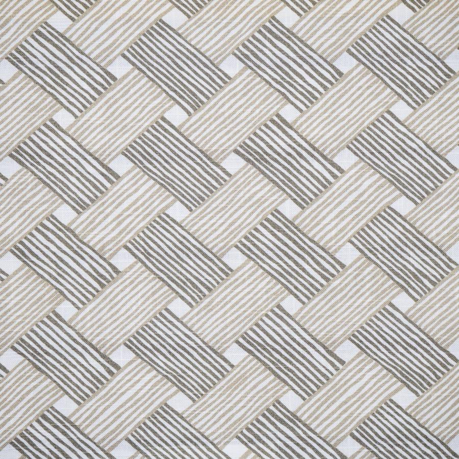 Chambord # 650 French Grey by Maxwell Fabric Color Theory-Vol.Viii Tigerseye 100% COTTON SPAIN V-25.5" H-18" 55" - Fabric Carolina -