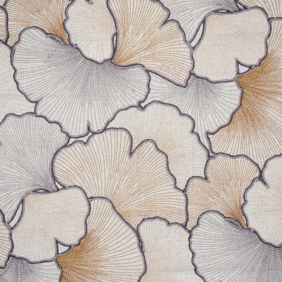Chanterelle # 605 Cremini by Maxwell Fabric Color Theory-Vol.Viii Tigerseye 59% POLYESTER
30% VISCOSE
11% LINEN EMB.-100% POLYESTER INDIA V-18.5" H-18.25" 54" - Fabric Carolina -