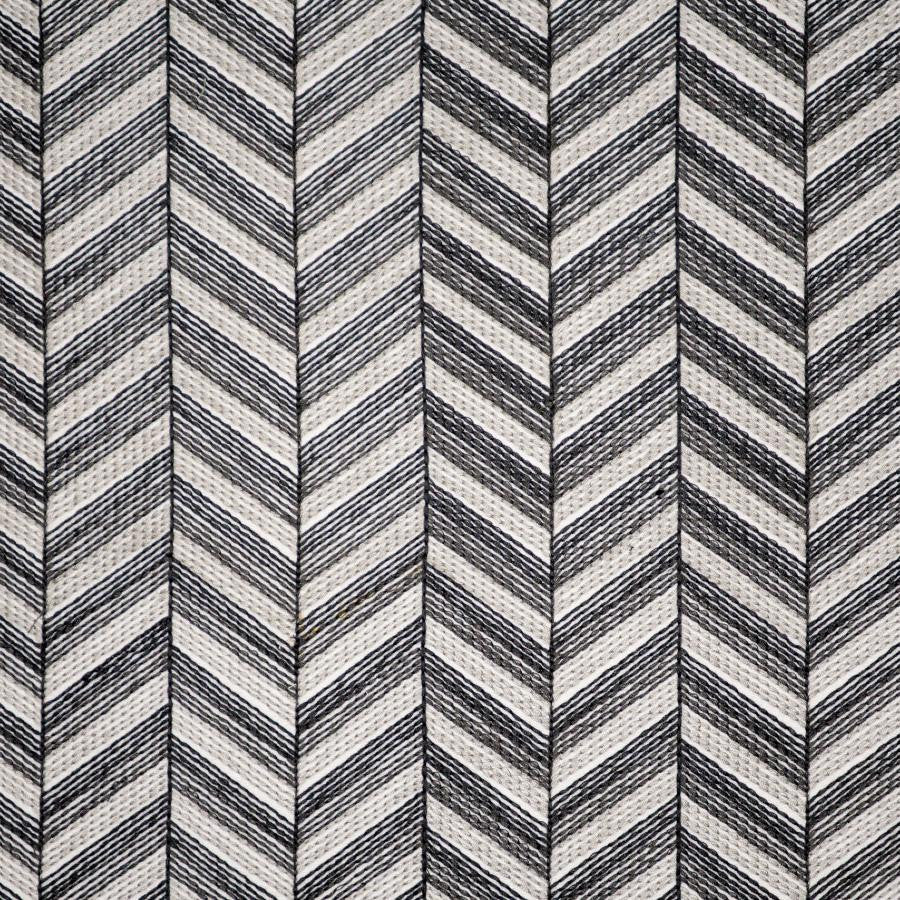 Chevron # 401 Metal by Maxwell Fabric Color Theory-Vol. Ix Birchbark 50% COTTON
50% POLYESTER INDIA V-1.5" H-4.4" 54" - Fabric Carolina -