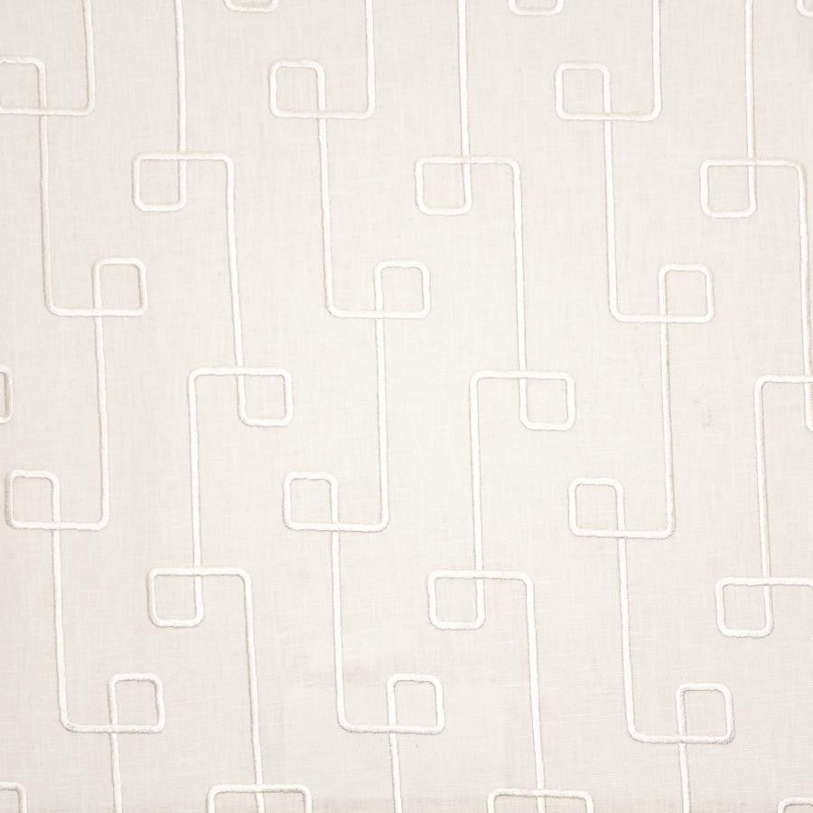 Circuitry # 427 Opal by Maxwell Designer Fabric Color Theory-Vol. Ix Birchbark 58% COTTON
21% POLYESTER
17% RAYON
4% LINEN INDIA V-15.2" H-5.2" 54" - Swanky Fabrics -