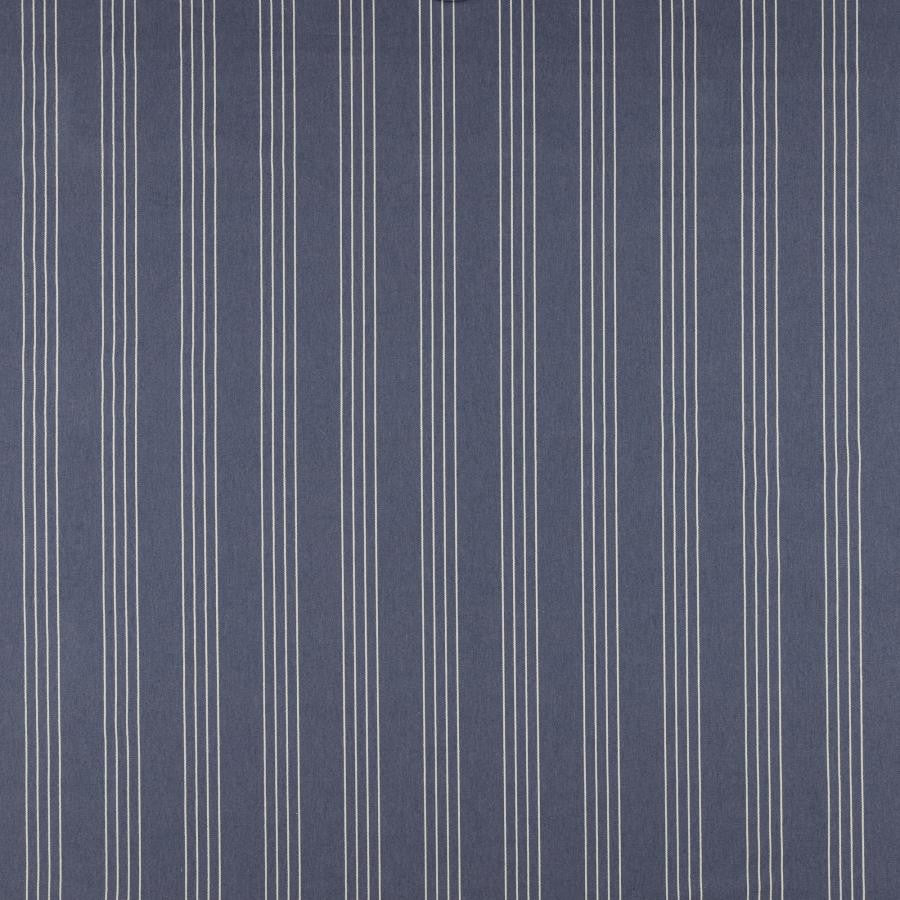 Combe # 604 Indigo by Maxwell Fabric Stripes & Checks Iii 64% COTTON
36% POLYESTER INDIA H-3.5" 54" - Fabric Carolina -