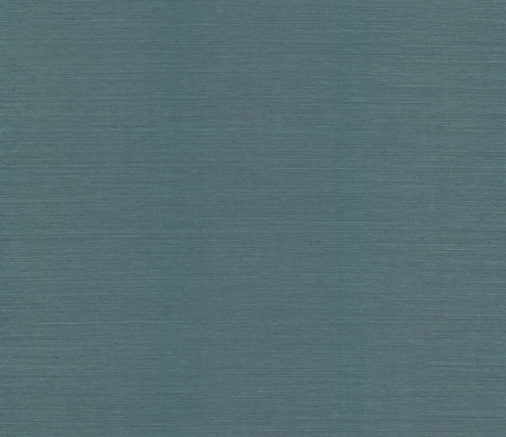Maguey Sisal Dark Teal Wallpaper by Ronald Redding Designer Sisals Fan Deck Covers about 72 square feet 36-in by 24-ft long roll Unpasted 0 - Fabric Carolina -
