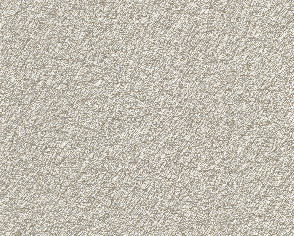 Tossed Fibers Silver Wallpaper by 750 Home Color Library II Covers about 57.8 square feet 21-in by 33-ft long roll Unpasted 0 - Fabric Carolina -