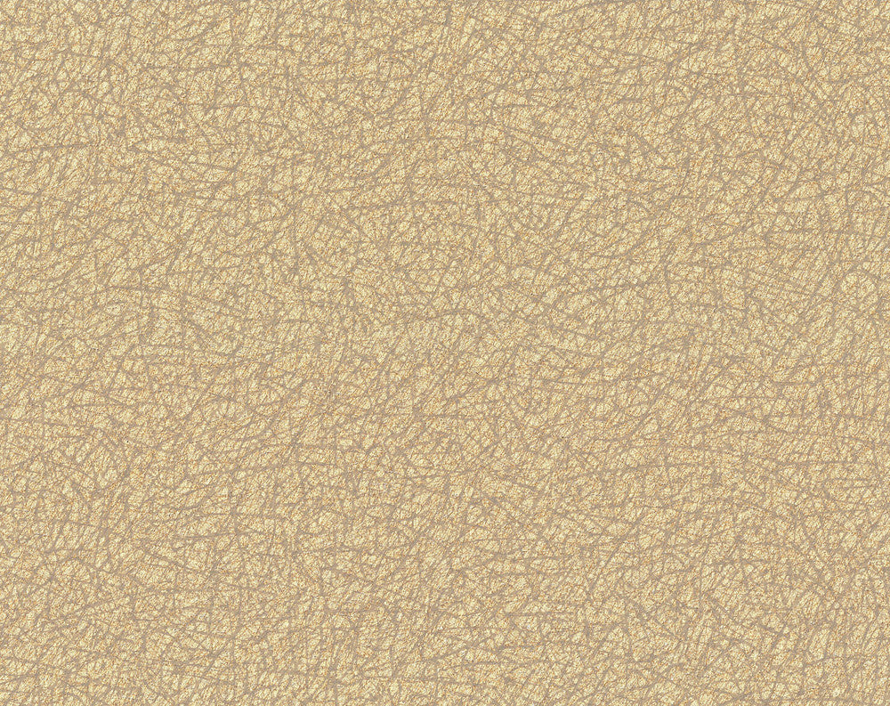 Tossed Fibers Gold Wallpaper by 750 Home Color Library II Covers about 57.8 square feet 21-in by 33-ft long roll Unpasted 0 - Fabric Carolina -