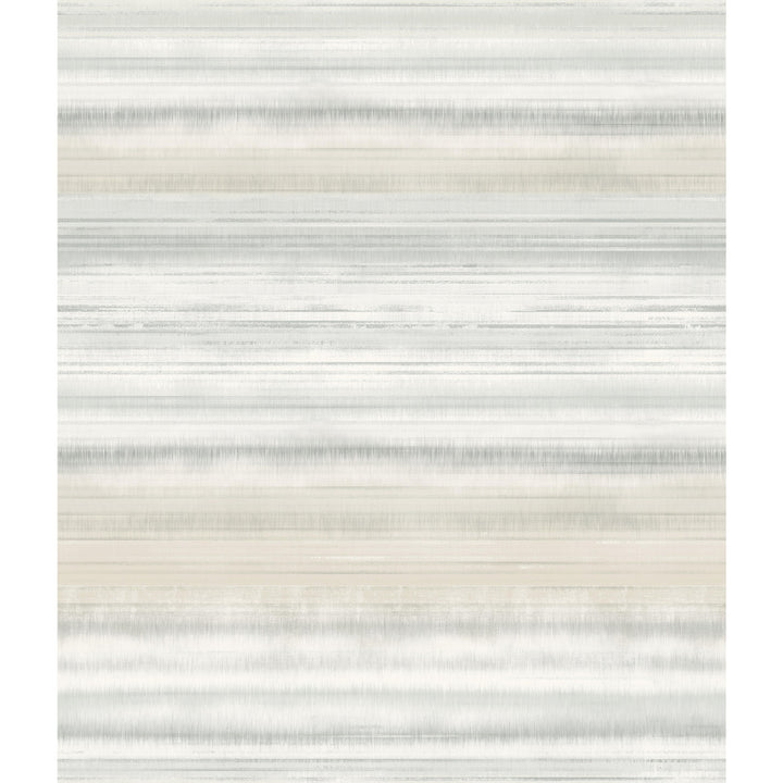Fleeting Horizon Stripe Tan Wallpaper by York Wallcoverings Impressionist Covers about 56.4 square feet 20.5-in by 33-ft long roll Unpasted 24 - Fabric Carolina -