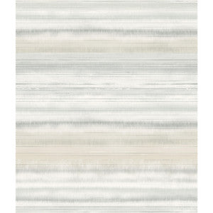Fleeting Horizon Stripe Tan Wallpaper by York Wallcoverings