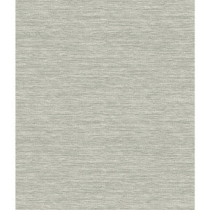 Challis Woven Grey Wallpaper by York Wallcoverings