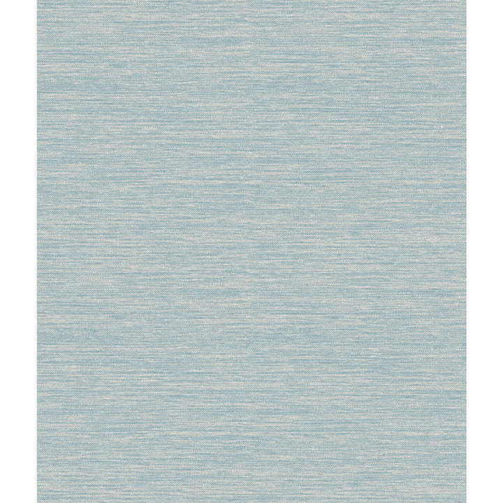 Challis Woven Blue & Green Wallpaper by York Wallcoverings Impressionist Covers about 56.4 square feet 20.5-in by 33-ft long roll Unpasted 24 - Fabric Carolina -