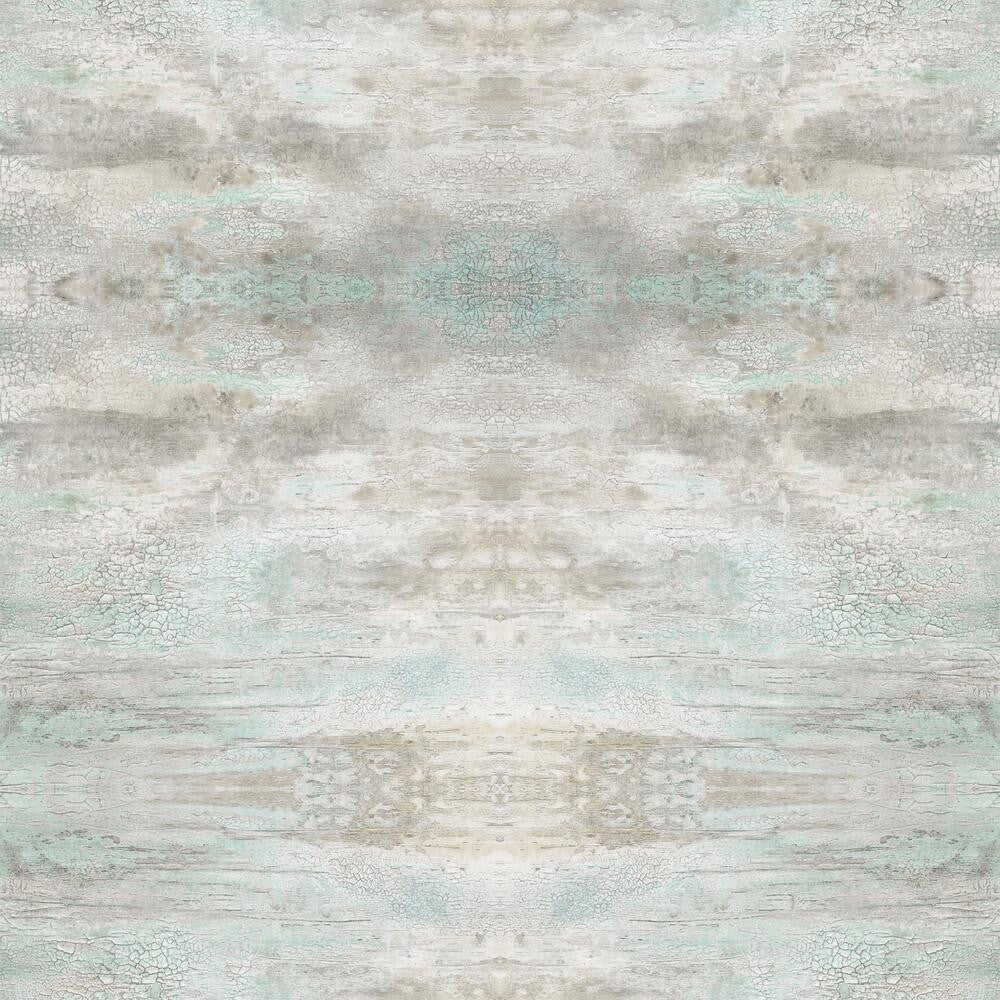 Serene Jewl Blue & Grey Wallpaper by York Wallcoverings Impressionist Covers about 56.4 square feet 20.5-in by 33-ft long roll Unpasted 20.5 - Fabric Carolina -