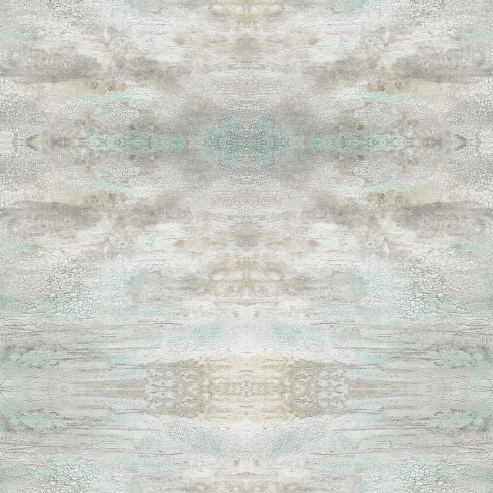 Serene Jewl Blue & Grey Wallpaper by York Wallcoverings Impressionist Covers about 56.4 square feet 20.5-in by 33-ft long roll Unpasted 20.5 - Fabric Carolina -