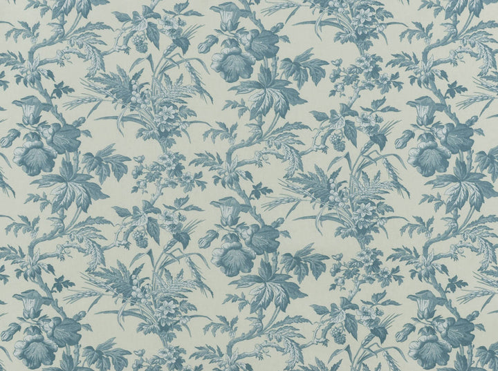 Clara Blue 15 by Covington Fabric 100% COTTON Various 30000 Horizontal: 13.5 and Vertical: 13.5 54 - Fabric Carolina -