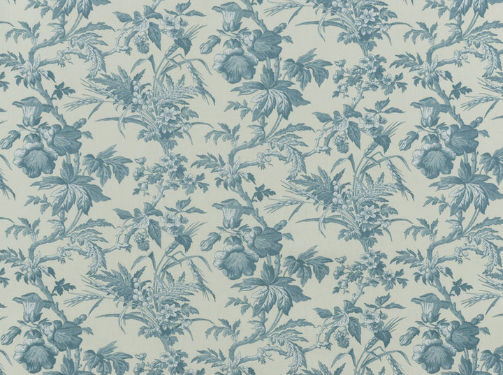 Clara 15 Blue by Covington Fabric 100% COTTON Various 30000 Horizontal: 13.5 and Vertical: 13.5 54 - Fabric Carolina -