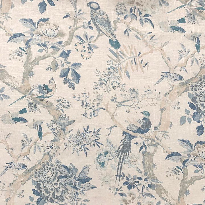 Clarence Bluebell by Magnolia Fabric - 55 LINEN/45 RAYON USA 23,000 Horizontal: 27 and Vertical: 36 54 - Fabric Carolina -