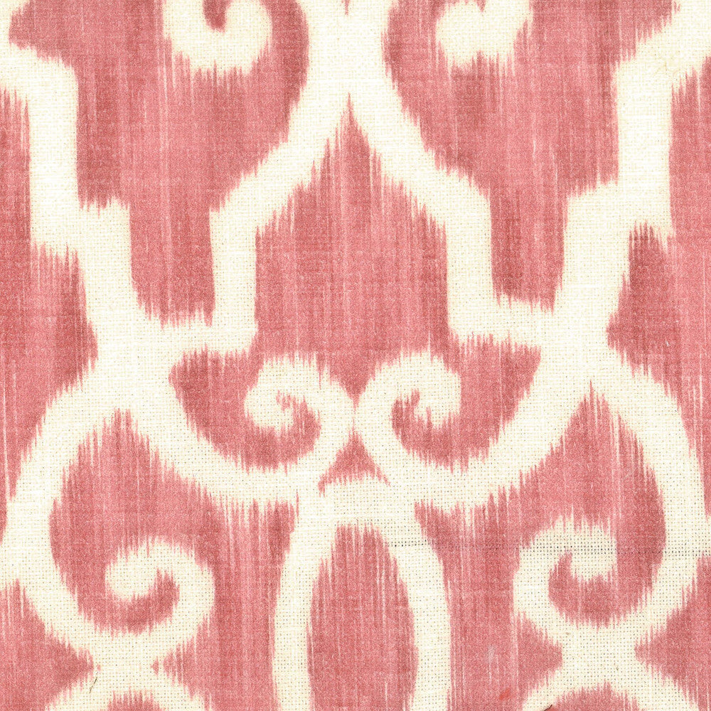 Clawson 1 Raspberry by Stout Fabric RAINBOW LIBRARY CORAL/BLOSSOM 100%COT SPAIN Horizontal: 13.500 and Vertical: 13.500 54 in - Fabric Carolina -