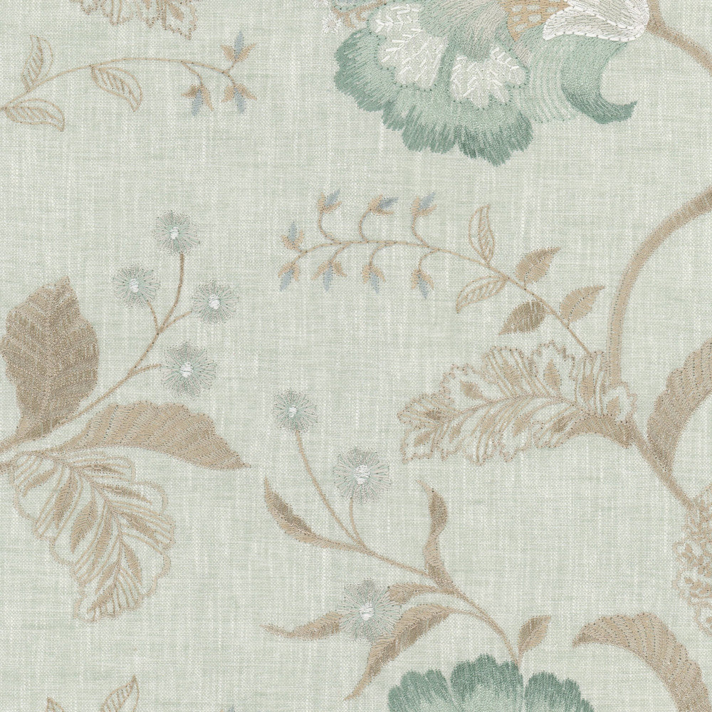 Cleopatra 4 Mist by Stout Fabric Stout Fabric Cleopatra 4 MistFabric Comfortable Living Seacrest/Shoreline 77%Pol 23%Cot %Remb India </p><p>Repeat: H: 26, V: 4.75 51 in - Fabric Carolina -