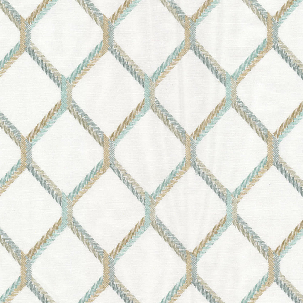 Cleveland 2 Vapor by Stout Fabric Stout Fabric Cleveland 2 VaporFabric Rainbow Library Vapor/Seaglass 100%Cot %Vemb India </p><p>Repeat: H: 4.375, V: 0 52 in - Fabric Carolina -