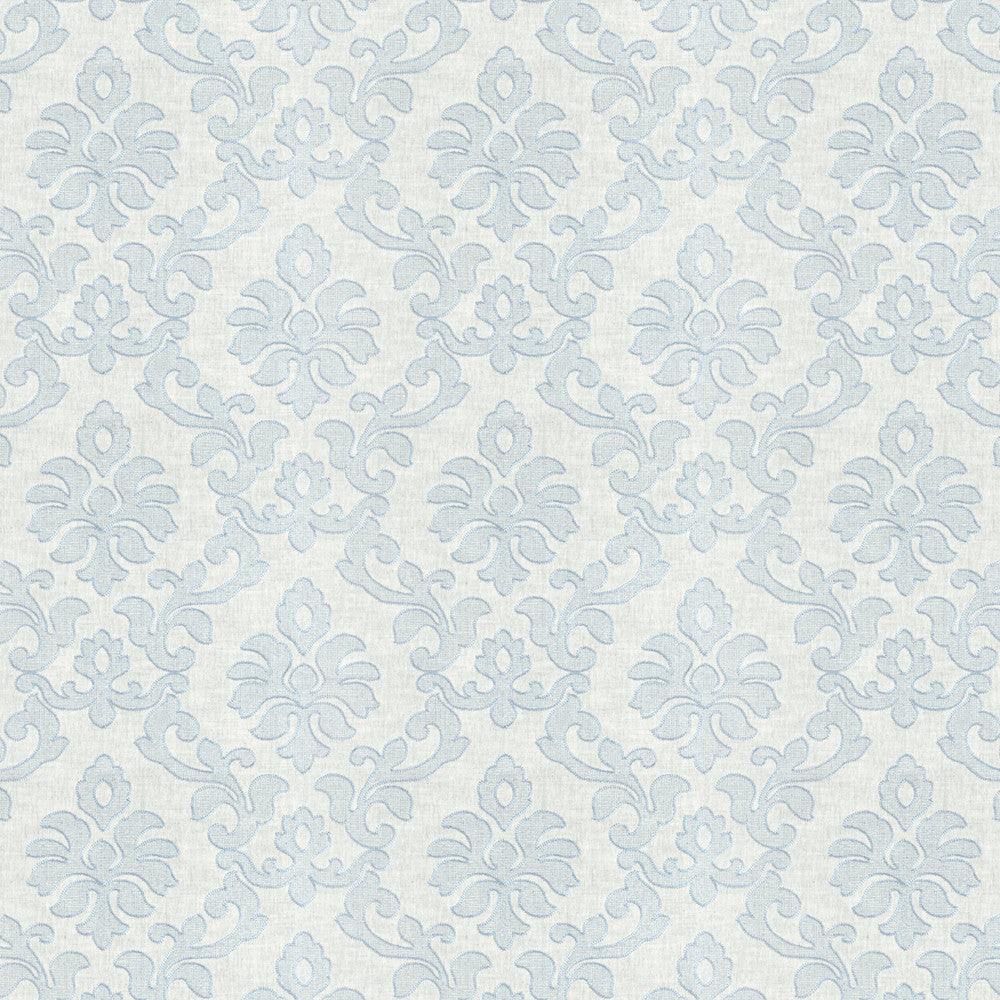 Clinton 3 Blue by Stout Designer Fabric RAINBOW LIBRARY HORIZON/LAKE 100%COT %VEMB INDIA </p><p>Repeat: 15 51 in - Swanky Fabrics -