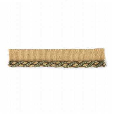 Cloister 3 Sagebrush by Stout Trim DIMENSIONS TRIM 80%SVI 20%COT CHINA Horizontal: 0 and Vertical: 0 0.25 in - Fabric Carolina -