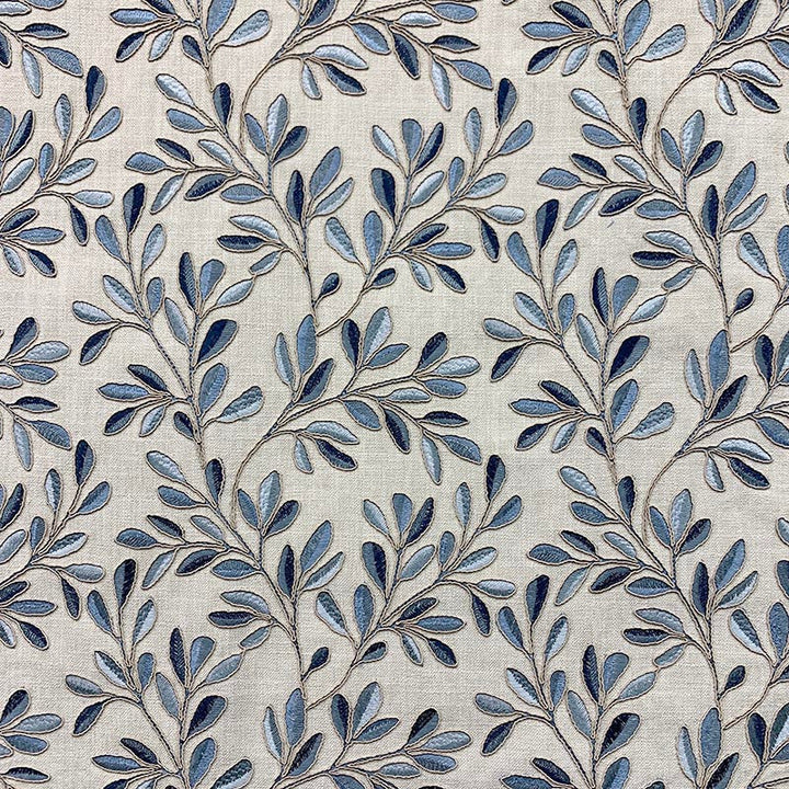 Clovie Bluebell by Magnolia Fabric - 100% Poly, Emb- 100% Vis India 51000 Horizontal: 10.4 and Vertical: 9.4 54 - Fabric Carolina -