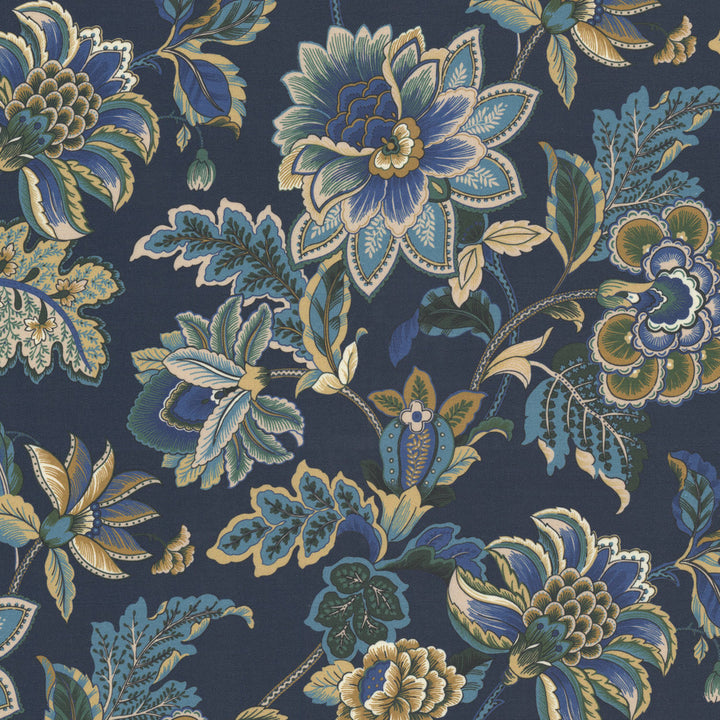 Clubhouse 1 Blueberry by Stout Fabric Stout Fabric Clubhouse 1 BlueberryFabric Rainbow Library Federal/Baltic 55%Lin 45%Cot Spain </p><p>Repeat: H: 13.5, V: 1.125 54 in - Fabric Carolina -
