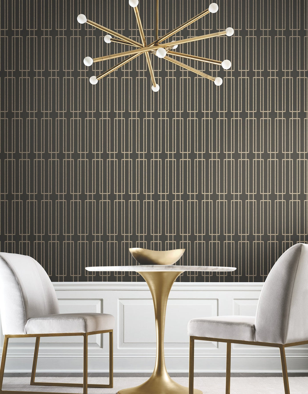 Terrace Char Wallpaper by Candice Olson Designer