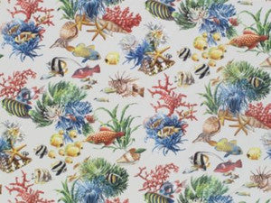 Scalamandre Fabric Aquatica Oyster