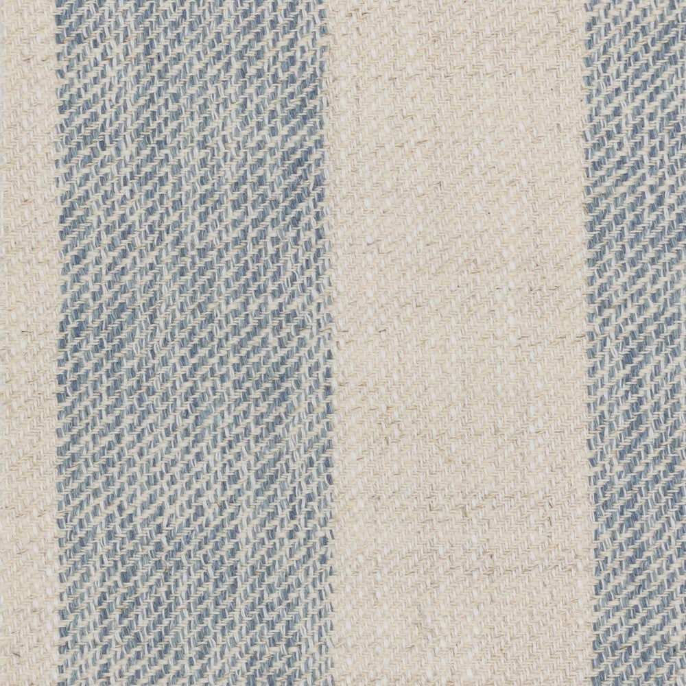 Coach 3 Powder by Stout Fabric JUST STRIPES BLUE/SPRING 58%COT 22%POL 15%SVI 5%LIN USA Horizontal: 0.000 and Vertical: 4.375 54 in - Fabric Carolina -