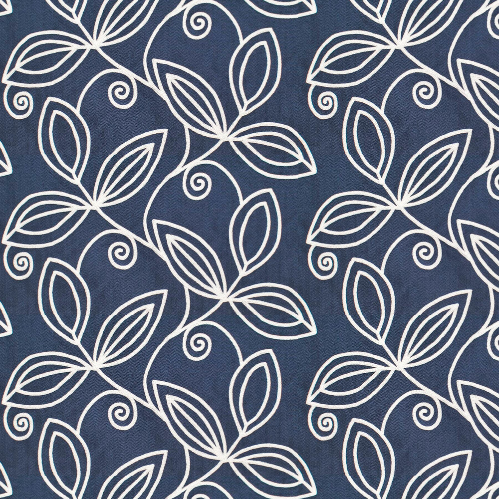 Coatsville 2 Regency by Stout Fabric RAINBOW LIBRARY BLUEBERRY/DENIM 100%POL %PEMB INDIA </p><p>Repeat: 9.5 52 in - Fabric Carolina -