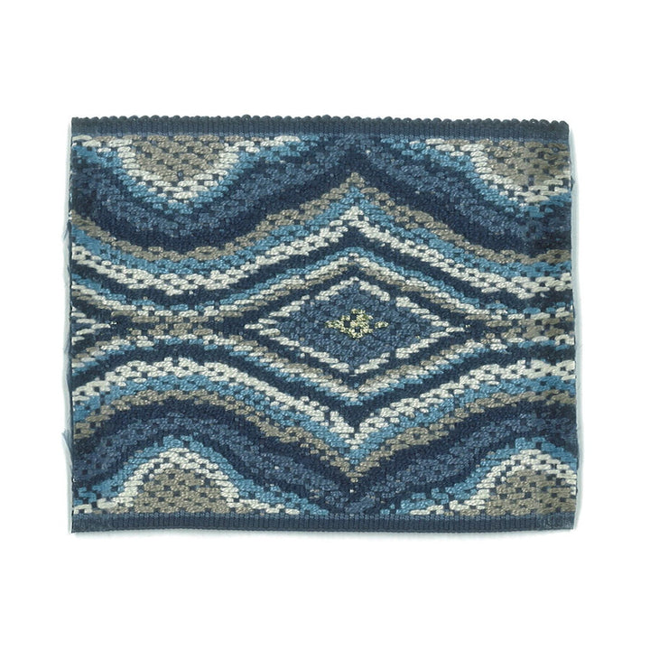 Cobra 5 Navy by Stout Trim NEW WORLD TRIM VOLUME II 81%SVI 18%POL 1%MTL CHINA Horizontal: 2.25 and Vertical: 0 2.88 in - Fabric Carolina -